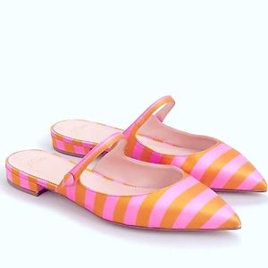 Jcrew Gwen silk mules